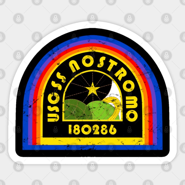 Nostromo Patch Sticker by synaptyx